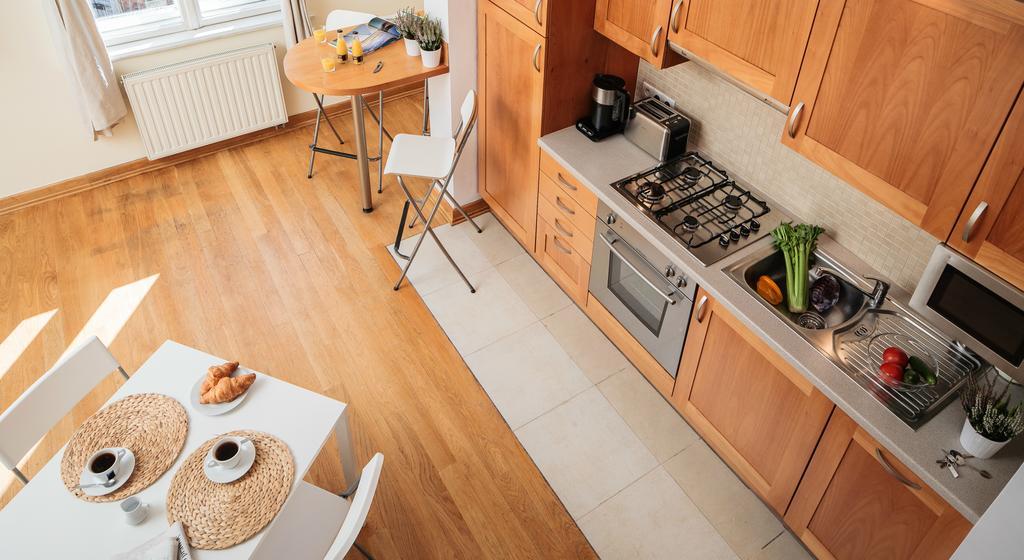 M Apartments Krakov Pokoj fotografie